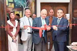 افتتاح المعرض الأول لمشاريع تخرج تربية نوعية الفيوم