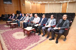 انعقاد مجلس شئون التعليم والطلاب رقم (٢٣٢) بجامعة الفيوم