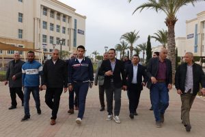 بعد توليه المنصب.. رئيس جامعة المنصورة الأهلية يتفقد المنشآت ويهنئ منسوبيها بعيد الفطر المبارك