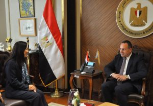 وزير التعليم العالي يبحث تعزيز التعاون مع برنامج الأمم المتحدة الإنمائي