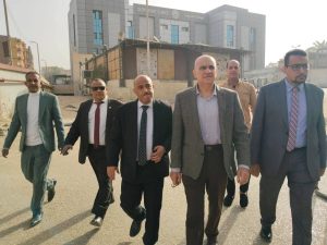 رئيس جامعة أسوان يتفقد المستشفيات الجامعية في أول أيام عيد الفطر