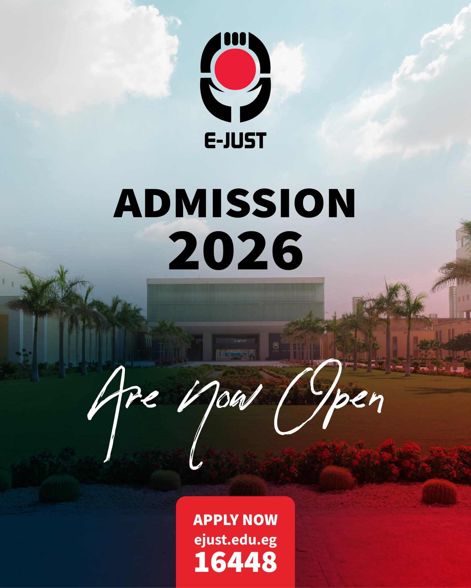 الجامعة المصرية اليابانية (E-JUST) تعلن فتح باب التقديم 2026 في 6 كليات