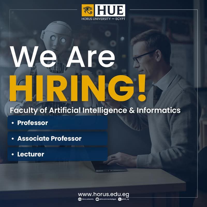 جامعة حورس بمحافظة دمياط تعلن عن وظائف خالية لخريجي عدد من الكليات بدرجة «أستاذ.. أستاذ مساعد.. مدرس»