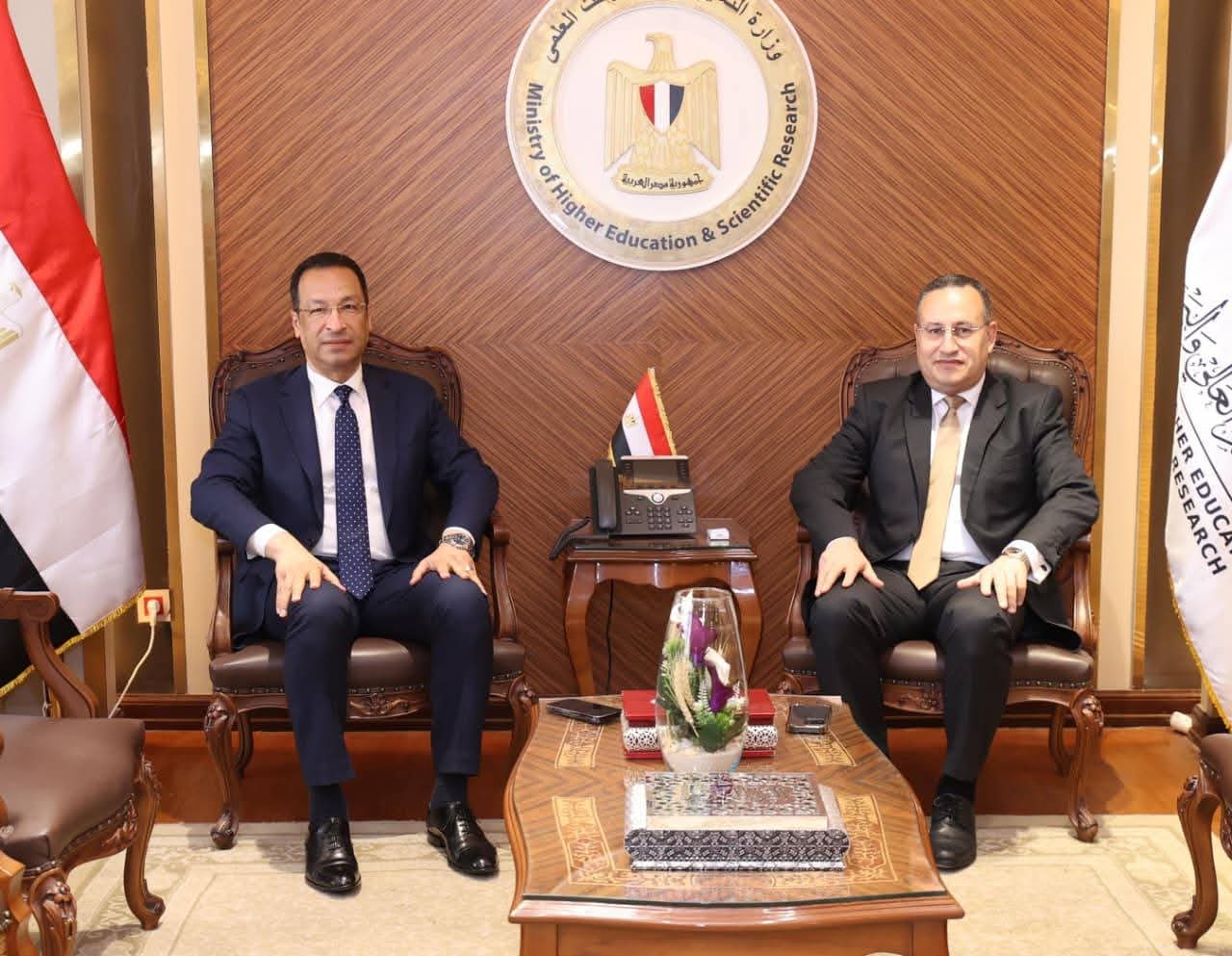 وزيرا التعليم العالي والاتصالات يطلقان مرحلة جديدة من التعاون