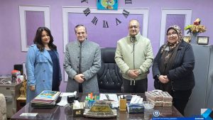 وفد من جامعة شرق بورسعيد الأهلية يشارك في احتفالات يوم اليتيم