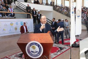 على هامش اليوبيل الذهبي لجامعة المنيا.. وزير التعليم العالي والمحافظ ورئيس الجامعة يشهدون ختام فعاليات "ملتقى الحضارات"