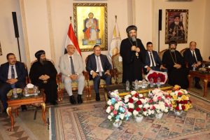 بحضور وزير التعليم العالي ومحافظ الإسكندرية.. جامعة الإسكندرية تهنئ بعيد القيامة المجيد