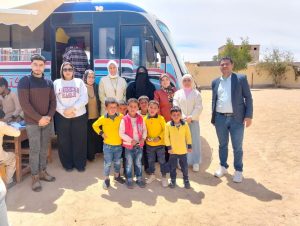 جامعة مطروح تُنظم قوافل تثقيفية لدعم المدارس بالمناطق النائية