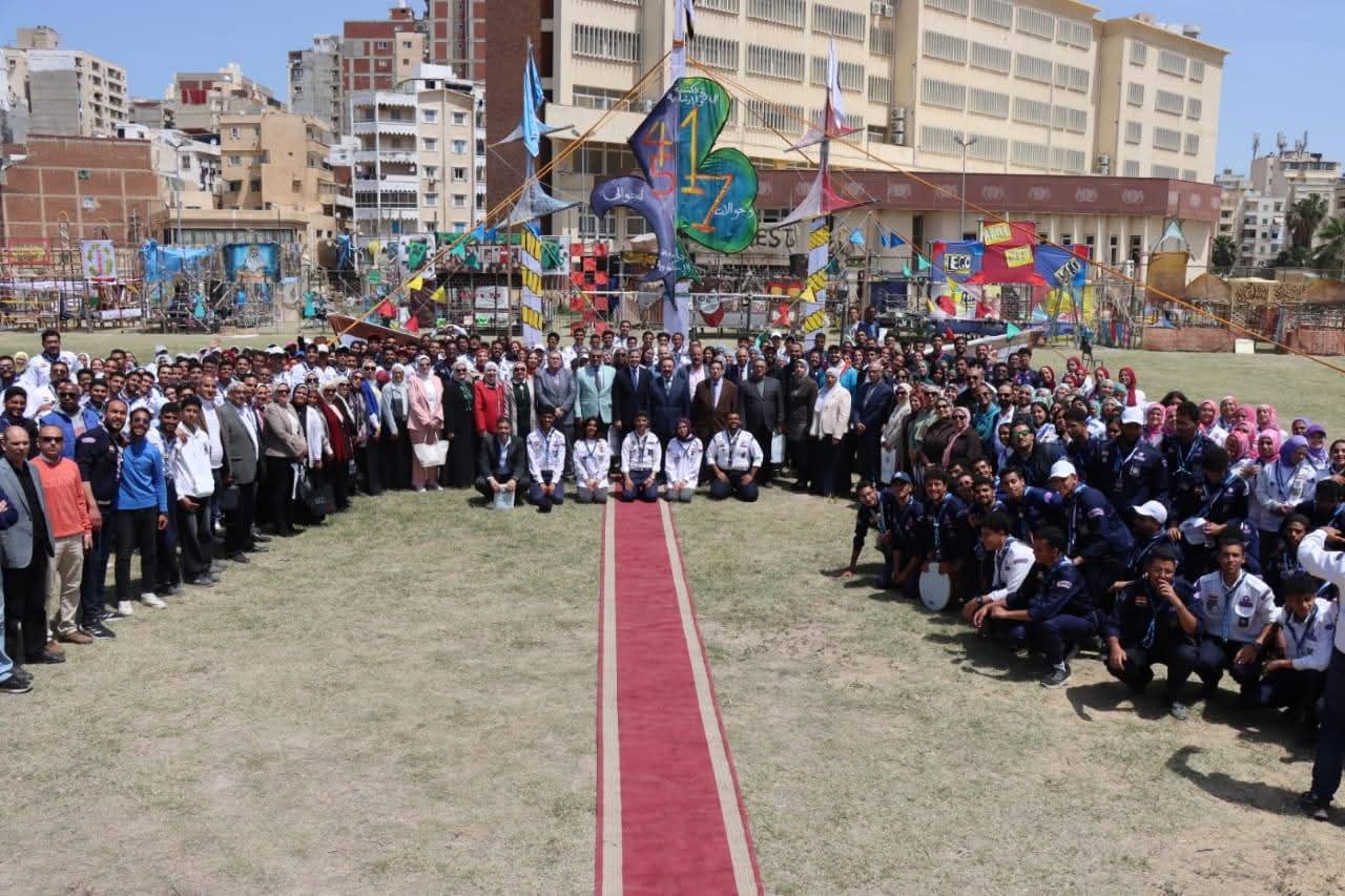 جامعة الإسكندرية تفتتح فعاليات المهرجان الكشفي الـ45 والدورة الإرشادية الـ17 بكلية الهندسة