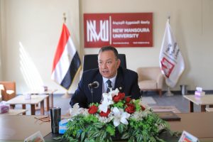مجلس عمداء جامعة المنصورة الجديدة يناقش ضوابط قبول الطلاب الجدد