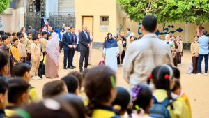 وزير التعليم يتفقد عددا من المدارس بإداراتى الحوامدية والبدرشين بالجيزة