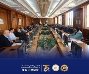 أمين المجلس الأعلى للجامعات يترأس اجتماع لجنة المعادلات الدوري