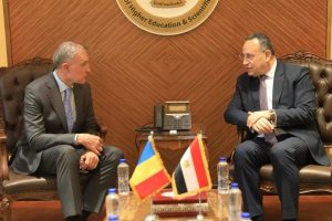 وزير التعليم العالي يبحث سبل تعزيز التعاون مع أمير رومانيا