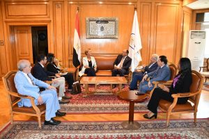 رئيس جامعة العاصمة يستقبل سفيرة الاتحاد الأوروبي لبحث فرص التعاون