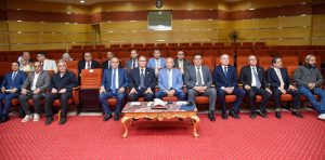 جامعة أسيوط الجديدة التكنولوجية تُشارك في اجتماع الهيئة العربية للتصنيع حول ترشيد الكهرباء والمياه