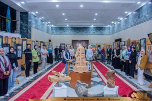 محافظ الغربية ورئيس جامعة طنطا يفتتحان المعرض الفني السنوي لطلاب مركز الفنون التشكيلية