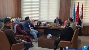 جامعة شرق بورسعيد الأهلية تستقبل وفد مركز التبرع بالبلازما
