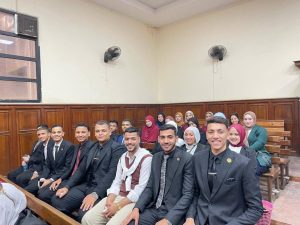 زيارة ميدانية لطلاب حقوق عين شمس إلى مجمع محاكم شمال القاهرة لتعزيز المهارات العملية