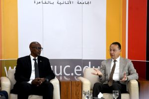 الجامعة الألمانية بالقاهرة تستقبل وزير التعليم الرواندي لتعزيز الشراكة الإفريقية