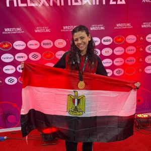 إنجاز رياضي جديد لجامعة الإسكندرية.. طالبة بعلوم الرياضة للبنات تحصد ذهب أفريقيا