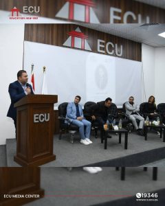«من الفكرة لسوق العمل».. إعلام المصرية الصينية تنظم اللقاء التعريفي للأقسام العلمية لطلاب الفرقة الثانية