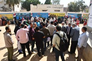 أكثر من خمسة آلاف مستفيد من قافلة جامعة عين شمس التنموية الشاملة لمحافظة الفيوم