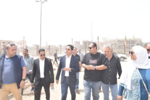 رئيس جامعة بنها يتفقد الأعمال الإنشائية بمبنى كليتي التربية النوعية والفنون التطبيقية بكفر سعد