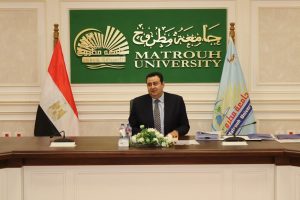 تفاصيل الجلسة الأولى بعد المائة لمجلس جامعة مطروح