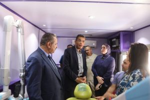 برعاية وزارة التعليم العالي.. الجامعة البريطانية في مصر تُنظم قافلة طبية بالغردقة