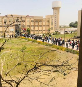 جامعة الدلتا التكنولوجية تنفذ تجربة إخلاء وهمية لتعزيز جاهزية الطوارئ ونشر ثقافة السلامة