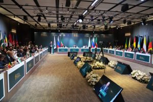 وزير التعليم العالي يلقي كلمة مصر خلال افتتاح أعمال المؤتمر العام الخامس عشر للمنظمة بكازان
