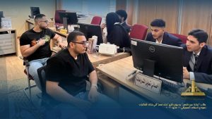 طلاب «تجارة عين شمس» يديرون فرع «بنك مصر» في ختام فعاليات نموذج النظام المصرفي