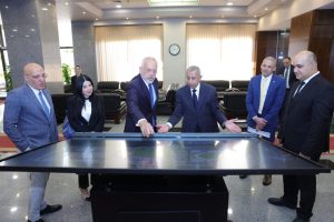 رئيس الأكاديمية العربية يستقبل سفير اليونان لبحث آفاق التعاون الأكاديمي والتقني