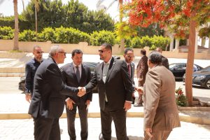 الجامعة البريطانية في مصر تستقبل وزير الرياضة الليبي لبحث آفاق التعاون في برامج التعليم الرياضي وبناء القدرات